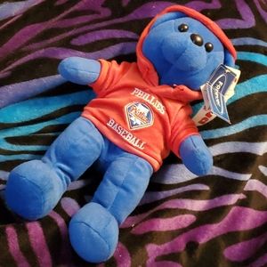 Phillies Baseball Teddy Bear